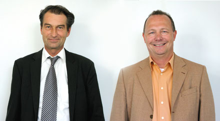 Theo Kratz und Wolfgang Berger.