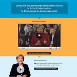 Experiment geglückt: Bürger wollen mit Kanzlerin Merkel online in Dialog treten.