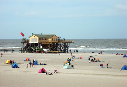 St. Peter-Ording: Livestream auf der Website informiert über die aktuelle Wetterlage.