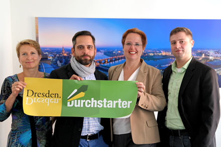 Die Crowdfunding-Plattform dresden-durchstarter.de ist online.