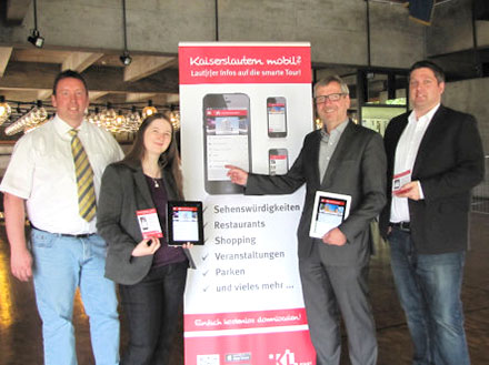 Kaiserslautern stellt neue App vor.