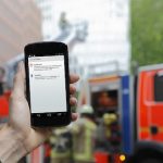 KATWARN im Einsatz: Listenansicht der App zeigt Warnungen.