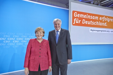 CDU und CSU präsentieren das Regierungsprogramm 2013-2017.