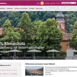 Die Website der Stadt Heidelberg ist von Grund auf neu konzipiert worden und verfügt jetzt unter anderem über Responsive Design.