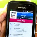 Stadtverwaltung Bonn mit neuer Smartphone App.