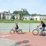 Radfahrer im Raum Salzburg können sich ab Sommer per App über Routen informieren.