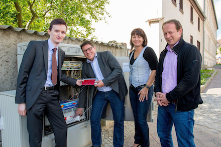 VDSL-Breitband-Netz wurde in Biesenthal in Betrieb genommen.