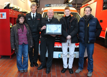 Die Feuerwehr in Gütersloh nutzt Geodaten bei ihren Einsätzen.