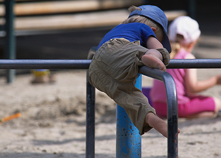 Kindergartenplätze können in München im Internet vorgemerkt werden.