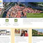 Die neue Internet-Seite der Stadt Wertheim präsentiert sich mit modernen Elementen.