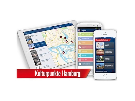 Kultur für die Westentasche: Die Kulturpunkte-App der Stadt Hamburg.