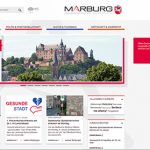 Stadtportal Marburg: Aufmacher-Bilder mit Slider-Technik.