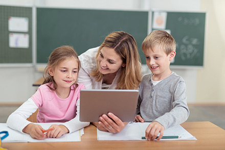 Eine Herausforderung: Schul-Tablets effizient verwalten.