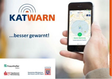 Hessen wirbt für das Warn- und Informationssystem KATWARN.