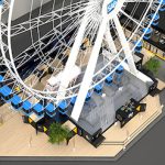 Showcases und Expertentalks erleben CEBIT-Besucher im Riesenrad der Innovationen von SAP.