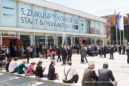 Zukunftskongress diskutiert die Digitalisierung der Verwaltung.