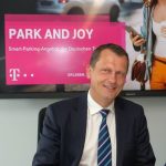 OB Holger Kelch will Cottbus zur Smart City machen. Ein Baustein: Die Einführung der Telekom-App Park and Joy.