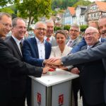 Hessenweites WLAN-Förderprogramm „Digitale Dorflinde“ startet in Biedenkopf.