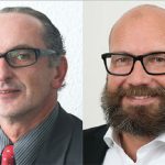 Josef Horn und Oliver Thomas vom Staatsanzeiger für Baden-Württemberg