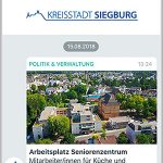 Siegburg: Kommunikation per Messenger.