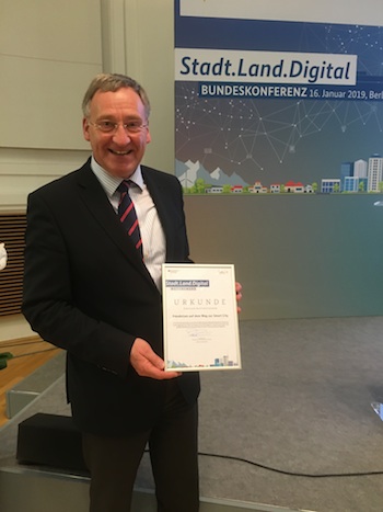 Emsdettens Smart-City-Strategie hat im Wettbewerb Stadt.Land.Digital überzeugt.