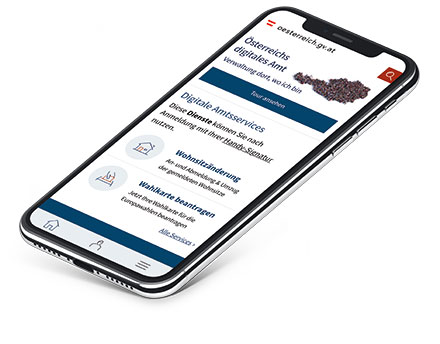 Digitales Amt auf dem Smartphone stets dabei.