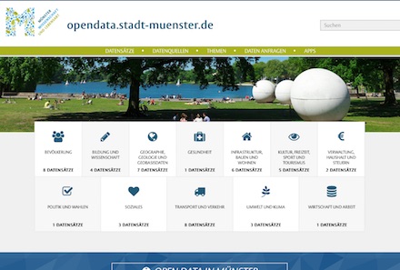 IT-Dienstleister citeq hat das Open-Data-Portal der Stadt Münster realisiert.