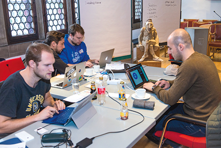 Hackathon im Ratssaal: Konstanz setzt auf Beteiligung der Community.