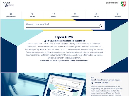 Das neu gestaltete Portal ist online.