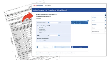 Der OZG-Formularkatalog bietet moderne Online-Formulare