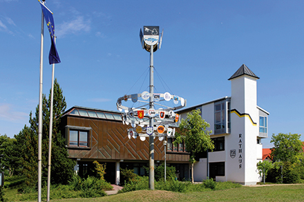 Rathaus Bobenheim-Roxheim: Zukunftsorientiert aufgestellt.