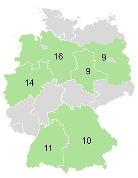 An den Vergleichsringen teilgenommen haben 69 kleine Kommunen aus sechs Bundesländern.