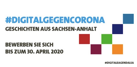 Sachsen-Anhalt sucht vor dem Hintergrund der Corona-Krise innovative digitale Lösungen.