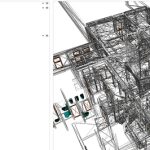 Ein Eindruck von Building Information Modeling am Monitor.