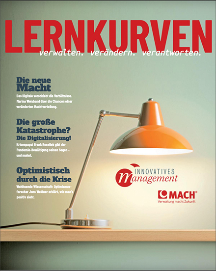 Das digitale Magazin von MACH fasst die Impulse und Erkenntnisse aus dem Kongress Innovatives Management zusammen.