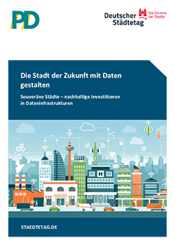 Studie „Die Stadt der Zukunft mit Daten gestalten“ - Cover