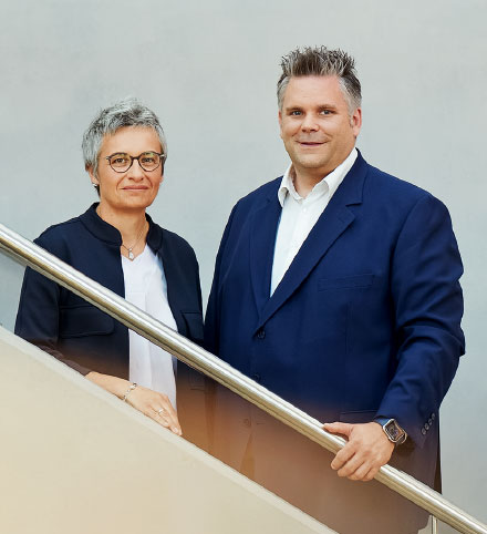 Leslie Czienienga und Arne Baltissen