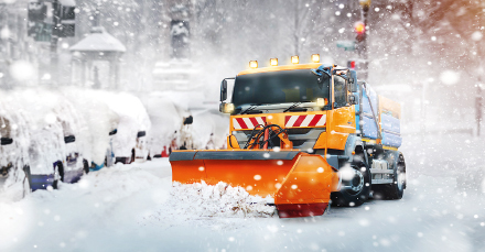 Dank einer IoT-Lösung kann der Erlanger Winterdienst besser planen.