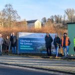 Start für den Breitbandausbau in Cottbus/Chóśebuz.