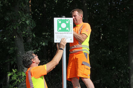 Wertheim: Als Ergänzung zu den im Sommer 2020 installierten Rettungspunkten im Wald gibt es nun eine Handy-App.