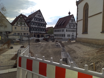 Auf dem erneuerten Marktplatz der Stadt Pfullingen wird kostenfreies WLAN zur Verfügung stehen.