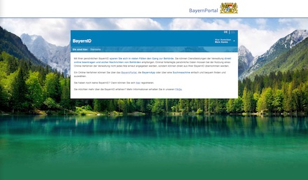 BayernID bietet einen einfachen Zugang zu den digitalen Angeboten des Freistaats.
