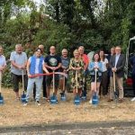 Spatenstich für Glasfaserausbau in Gundelsheim.