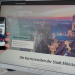 Das neue Karriereportal der Stadt Münster ist am Desktop und auf Mobilgeräten komfortabel zu bedienen.