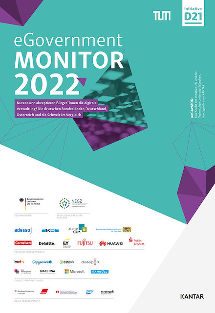 Die Nutzung von E-Government setzt sich auch 2022 nicht in der Bevölkerung durch. Außerdem zeigen sich deutliche Unterschiede zwischen den Bundesländern. Das sind Ergebnisse des eGovernment Monitor 2022.