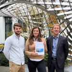 Das Team präsentiert die Smart-City-Studie der Technischen Universität München.