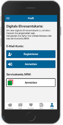 Nordrhein-Westfalen hat mit der Ehrenamtskarte das erste volldigitale