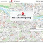 Das neue Geoportal der Stadt Regensburg basiert auf dem so genannten Masterportal.