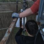 LoRaWAN-Gateway-Installation am Waldturm in Gera.