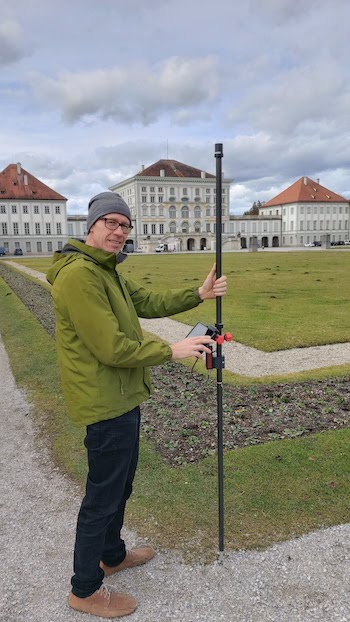 Bayerische Schlösserverwaltung: Bei der Modernisierung des Baumkatasters sorgt der 10xx-GNSS-Sensor des Unternehmens ppm für exakte Positionsangaben.